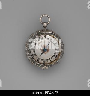 Watch. Genève, Suisse : la culture. Dimensions : Diamètre : 1 5/8 in. (4,1 cm). Bouilloire : l'horloger : Jaques Collomb (Suisse). Date : troisième trimestre du 17ème siècle. Musée : Metropolitan Museum of Art, New York, USA. Banque D'Images