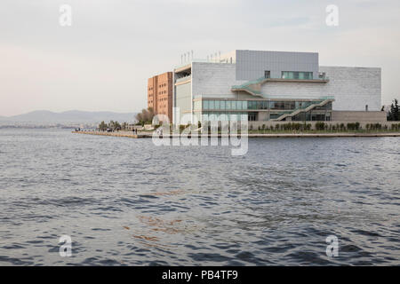 L'avis de μ2 Construction du Thessaloniki Concert Hall Banque D'Images