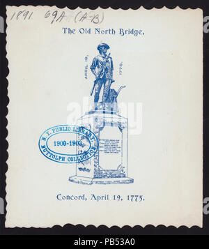 1306 RÉUNION SEMI-ANNUELLE ET LE DÎNER (organisé par la société de masse) DES FILS DE LA RÉVOLUTION AMÉRICAINE (at) "Faneuil Hall, BOSTON, (masse)" (AUTRES) (NYPL)-270025-4000001734 Hades Banque D'Images