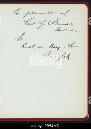 1303 DEUXIÈME ÉDITION ANNUELLE DE LA CONVENTION (détenues par LES MEMBRES DE LA PHILADELPHIE) NATIONAL ASSOCIATION OF MANUFACTURERS (at) "LA BOURSE, Philadelphie (PA)" (d'autres (club privé )) (NYPL)-270854-4000003940 Hades Banque D'Images