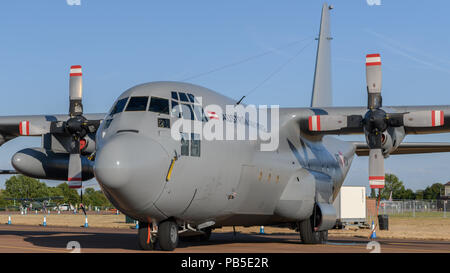 C-130 Hercules sur l'affichage à l'RIAT 2018 Banque D'Images