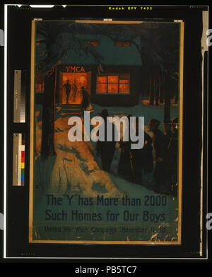1609 Le "Y" a plus de 2000 de ces maisons pour nos garçons-United le travail de guerre Campagne, 11-18 novembre RCAC2003652815 Banque D'Images