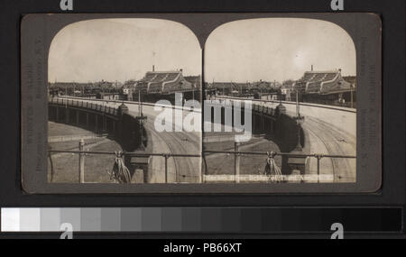 Au pont de la rivière Harlem 743 Third Avenue, N.Y (NYPL b11708041-G91F188 064F) Banque D'Images