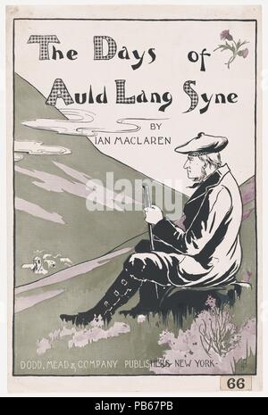 Les jours de Auld Lang Syne. Artiste : L. F. Hurd (États-Unis, actif 1890). Fiche Technique : Dimensions : 18 1/4 x 12 1/16 in. (46,3 × 30,6 cm) libre : 16 13/16 × 11 1/2 in. (42,7 × 29,2 cm). Editeur : Dodd, Mead & Co.. Date : 1895. Musée : Metropolitan Museum of Art, New York, USA. Banque D'Images