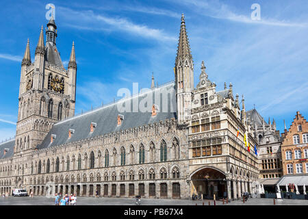 Flanders Field Museum, dans la Halle aux draps, Ypres, Belgique Banque D'Images