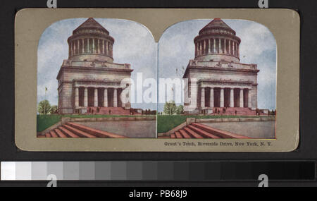 726 Grant's Tomb, Riverside Drive, New York, N.Y (NYPL b11708042-G91F189 002F) Banque D'Images