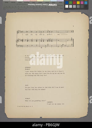 780 Je ne peux pas voir ma argent rendez-a-way dat (NYPL)-608766-1990320 Hades Banque D'Images