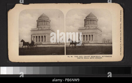 1637 Le Général Grant Memorial, Riverside près de 125e Rue (NYPL b11708042-G91F189 027F) Banque D'Images