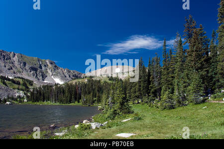 Diamond Lake Montagnes Rocheuses du Colorado Banque D'Images