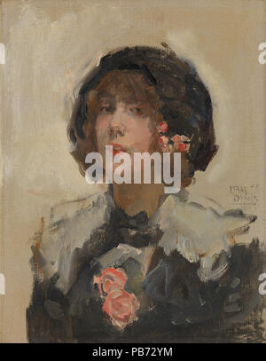 Opnamedatum : 2009-12-3 813 Isaac Israëls - Portret van een vrouw Banque D'Images