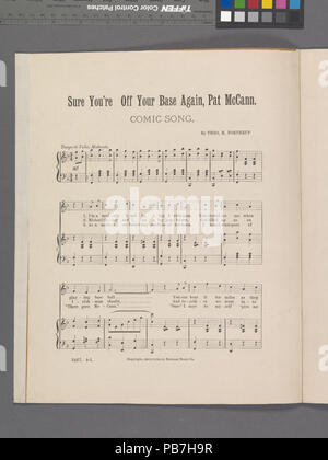 1588 Assurez-vous ! Vous êtes off votre base de nouveau, Pat McCann (NYPL)-449035-1692767 Hades Banque D'Images