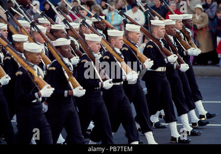 799 défilé inaugural pour le président George H. W. Bush le 20 janvier 1989, Washington, D.C. RCAC2011632628 Banque D'Images