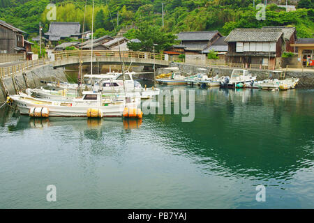 Kounoura Port, préfecture de Nagasaki, Japon Banque D'Images