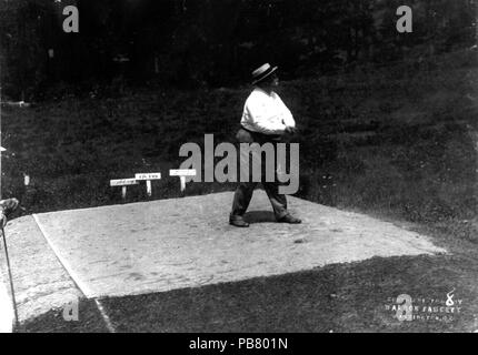 1857 William Howard Taft jouant le golf cph.3A02669 Banque D'Images