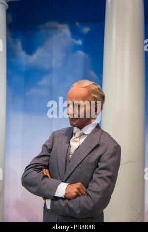 NEW YORK, USA - Sep 22, 2015 : Henry Ford en musée de cire Madame Tussaud, Times Square, New York City. Marie Tussaud est né comme Marie Grosholtz en 1761 Banque D'Images