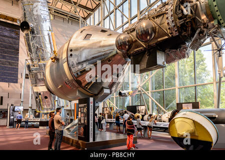 WASHINGTON, Etats-Unis - Sep 24, 2015 : National Air and Space Museum (MSNA). Il a été créé en 1946 comme le National Air Museum Banque D'Images