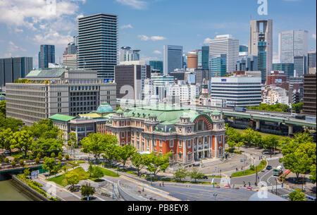 Le Japon, l'île de Nakanoshima, la Ville d'Osaka, Osaka Central City Hall Banque D'Images