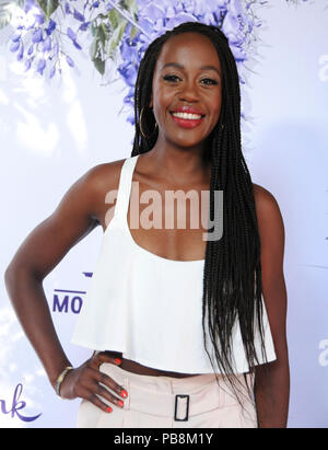 Los Angeles, Californie, USA. 26 juillet, 2018. L'actrice Rukiya Bernard assiste à Hallmark Channel et marque les films & Mystères de l'été 2018 Television Critics Association Press Tour Event le 26 juillet 2018 à résidence privée à Beverly Hills, Californie. Photo de Barry King/Alamy Live News Banque D'Images