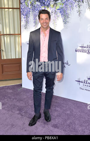 Los Angeles, USA. 26 juillet 2018. Brennan Elliott assistant à l'été 2018 TCA Hallmark Channel à une résidence privée le 26 juillet 2018 à Beverly Hills, Californie. Credit : Geisler-Fotopress GmbH/Alamy Live News Banque D'Images