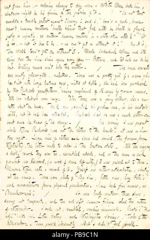 1737 Thomas Butler Gunn Diaries- Volume 6, page 187, 2 novembre 1853 Banque D'Images