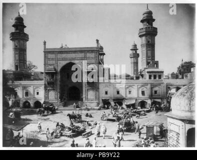 882 Lahore - la Grande Mosquée de Vazir Khan RCAC2004707365 Banque D'Images