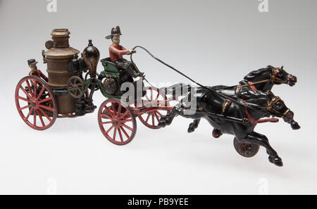 1769 Fonte Fire Engine Toy Banque D'Images