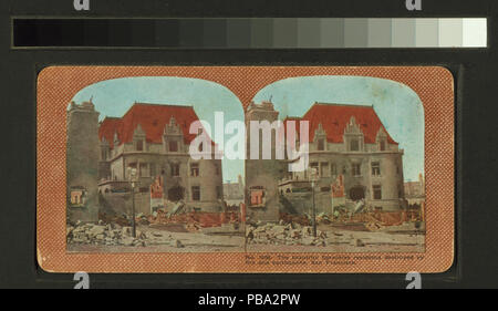 1615 La belle résidence Spreckles détruits par l'incendie et le tremblement de terre, San Francisco (NYPL b11707375-G90F001 114F) Banque D'Images