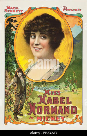 Mickey 1042 Poster Banque D'Images
