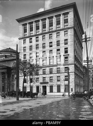 1274 Édifice Royal Trust, rue Saint-Jacques, Montréal, QC, 1915 Banque D'Images