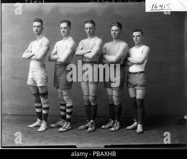 L'Université de Miami 1040 Beta Theta Pi chapter 1917 L'équipe de basket-ball (3191663192) Banque D'Images