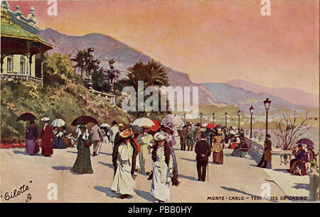 1056 Monte-Carlo.-Terrasses du Casino. 763-13 (NPAR) 418237 Banque D'Images