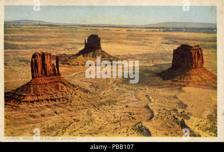 1057 Monument Valley, Fred Harvey (NPAR) 19240 Banque D'Images