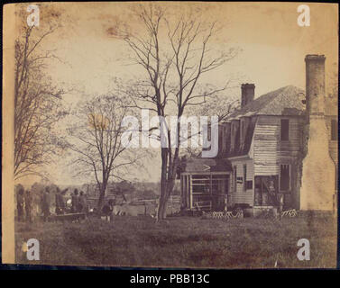 1058 Moore maison près de Yorktown où Cornwallis a signé la Capitu... (3110006281) Banque D'Images