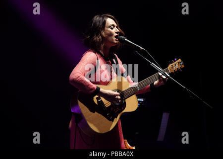 Turin, Italie. 10 mai, 2018. Carmen Consoli-Eco di Cugnana Tour Crédit : Bruno Brizzi/Pacific Press/Alamy Live News Banque D'Images