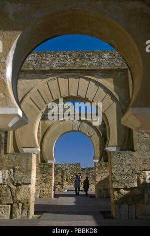 Basilique, l'ancienne ville arabe de Madinat al-Zahra, Cordoue, Andalousie, Espagne, Europe. Banque D'Images