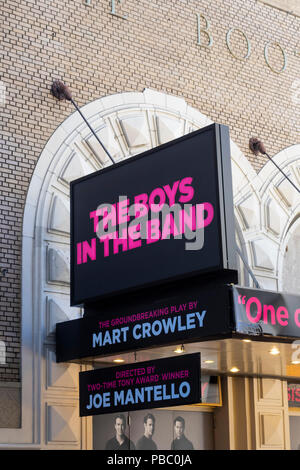 Les garçons de la bande à Broadway Banque D'Images