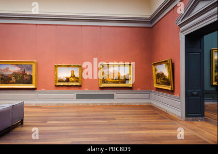 WASHINGTON, Etats-Unis - Sep 24, 2015 : l'intérieur de la galerie nationale d'art, un musée d'art national à Washington, D.C., National Mall, entre les 3e et 9e Banque D'Images