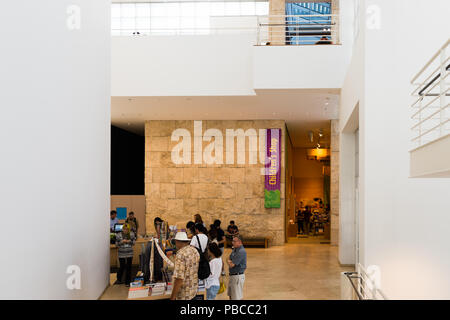 LOS ANGELES, USA - Sep 26, 2015 : Musée J. Paul Getty (Getty Museum), un musée d'art en Californie créée en 1974 Banque D'Images