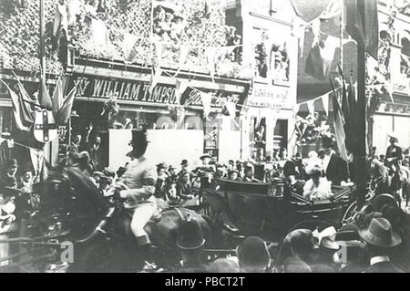 1227 Prince de Galles et de la princesse Marie, Prince's Street 1908 Banque D'Images