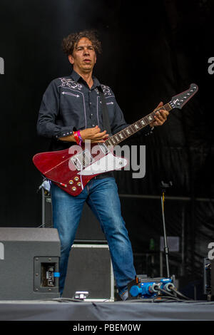 Le Hampshire, au Royaume-Uni. 27 juillet 2018. Pop Will Eat Itself au Camp Bestival Cove Lulworth Dorset, Angleterre 27 Juillet 2018 Jim Crédit Houlbrook/ Alamy Crédit : James Houlbrook/Alamy Live News Banque D'Images