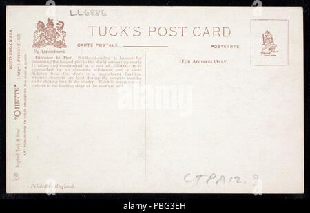 1554 Southend on Sea. Entrée de la jetée. Npar (443146) Banque D'Images