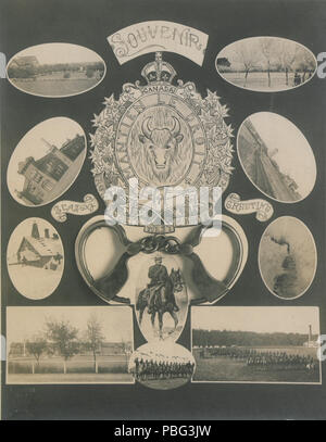 1555 Souvenir de la Royale Gendarmerie à cheval du Nord-Ouest (HS85-10-19115) Banque D'Images