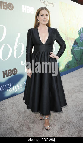 Premiere film d'objets tranchants avec : Amy Adams Où : Los Angeles, California, United States Quand : 27 Jun 2018 Apega/WENN.com Crédit : Banque D'Images