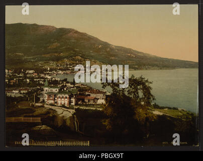 1642 Le golfe, Jalta, (c.-à-d., Yalta), la Crimée, la Russie, l'Ukraine) (c.-à-d-RCAC2001697401 Banque D'Images