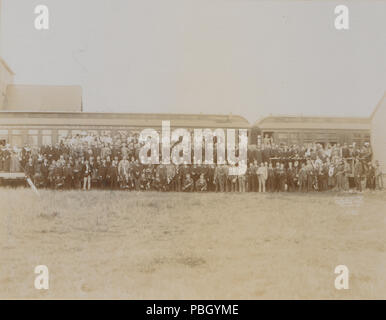 1656 L'État du Minnesota à l'Association des banquiers canadiens Napinka, Manitoba, Juin 27th, 1902 UNE PHOTO 175 (HS85-10-13133) Banque D'Images