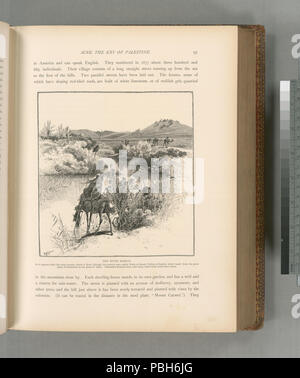 1694 Le torrent de Kison. Tel qu'il apparaît après la saison des pluies, où il traverse le passage étroit, appelé el Kasab Wâdy (Vallée des roseaux), qui conduit de la grande plaine d'Esdraelon à la NYPL (b)10607452-80629 Banque D'Images