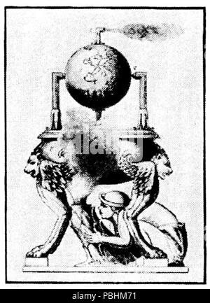 La turbine à vapeur, 1703 - 1911 Figure 2 - Roue de vapeur du héros Banque D'Images
