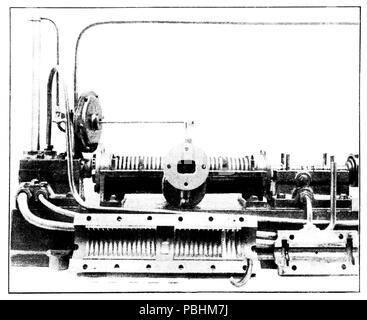 La turbine à vapeur, 1703 - 1911 Figure 5 - première turbine Parsons' Banque D'Images
