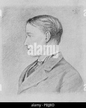 1831 Walter Crane par lui-même Banque D'Images