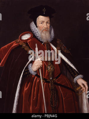 1855 William Cecil, 1er baron Burghley de NPG (2) Banque D'Images